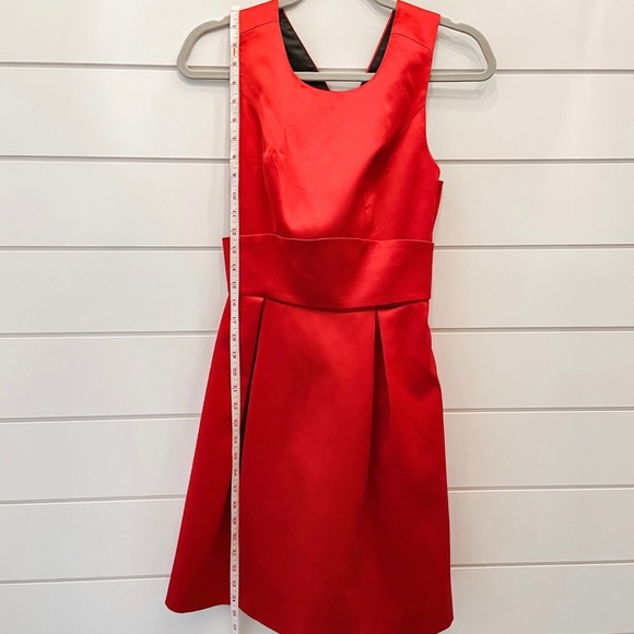Red Satin Dress - Picture 3 of 5